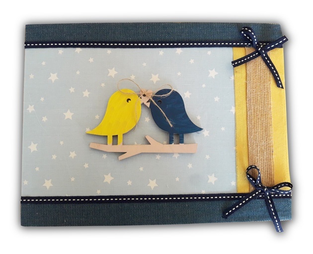 Ευχολόγιο πουλάκια δίδυμα