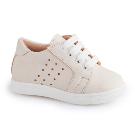 Παπούτσι βάπτισης με φερμουάρ