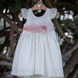Βαπτιστικό φόρεμα κορίτσι δαντέλα