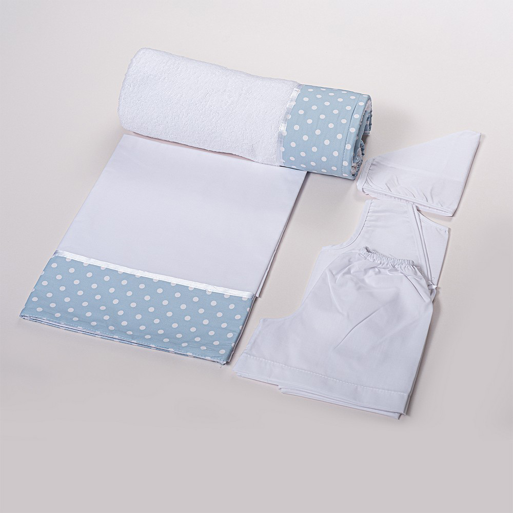 Λαδόπανα πουά σιελ για αγόρι Λαδόπανα πουά σιελ για αγόρι