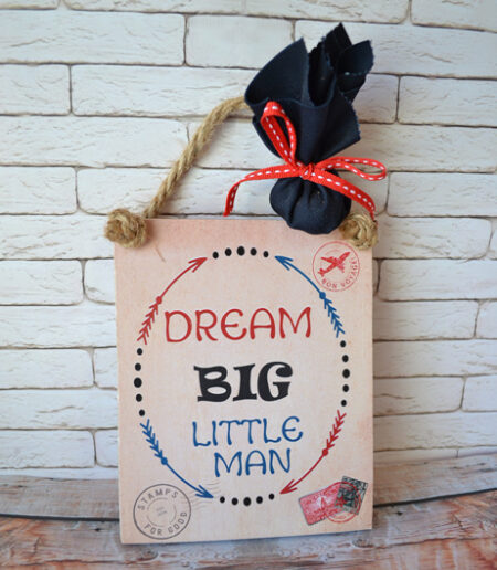 Μπομπονιέρα καδράκι little man