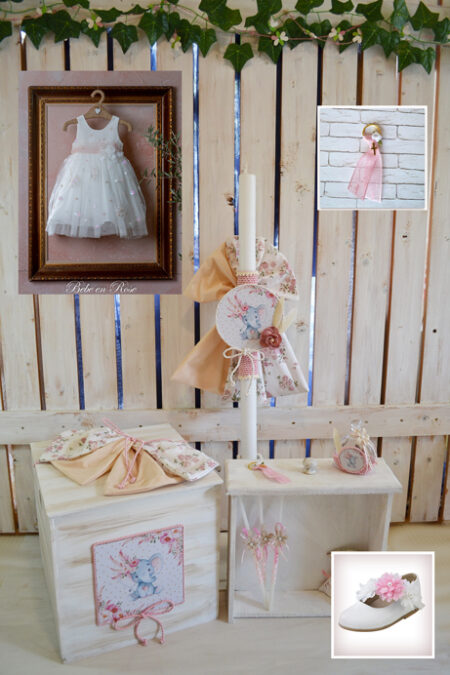 Πακέτο ολοκληρωμένο ροζ ελεφαντάκι