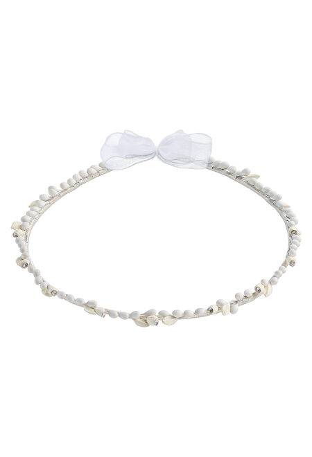 Στέφανα γάμου με ανθάκια πορσελάνης