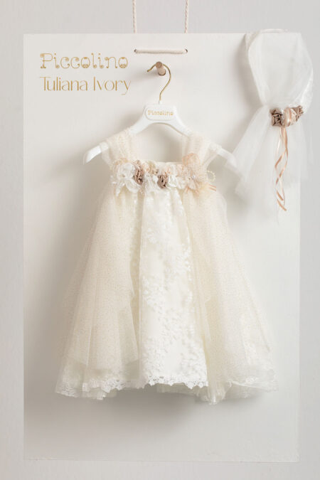 Βαπτιστικό φόρεμα Tuliana Ivory