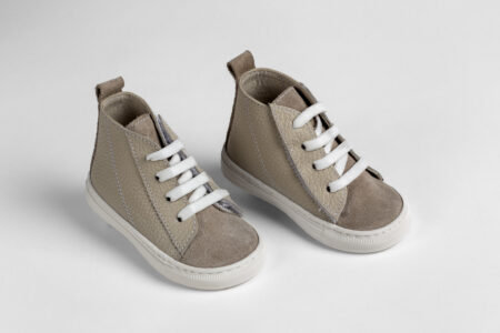 Μποτάκι περπατήματος με λείο και καστόρ δέρμα