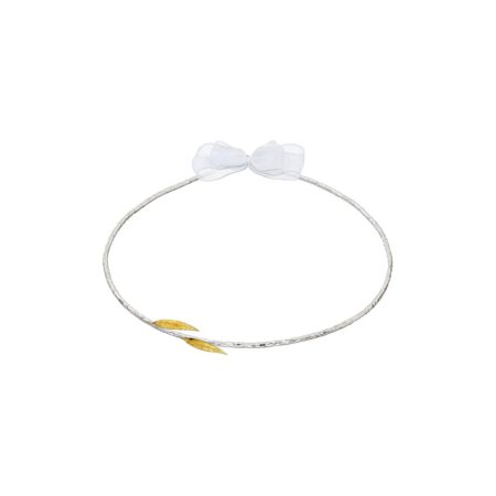 Στέφανα επάργυρα με φύλλο ελιάς