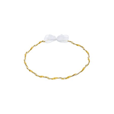 Στέφανα επάργυρα στριφογυριστά δίχρωμα