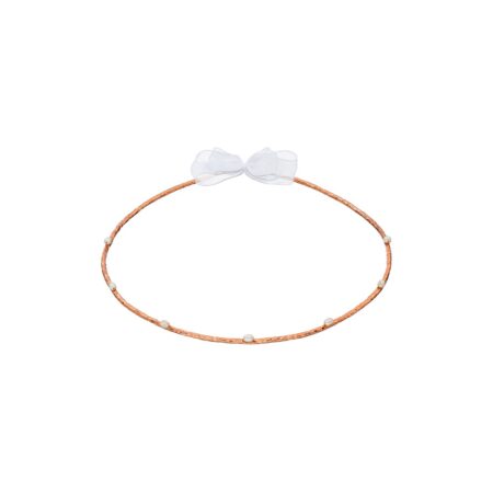 Στέφανα επάργυρα με πέρλα