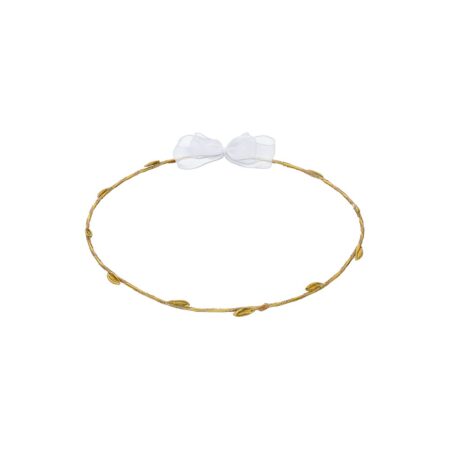 Στέφανα επίχρυσα με φυλλαράκια