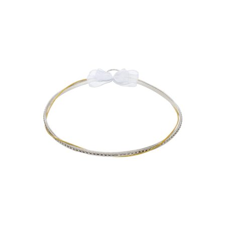 Στέφανα επάργυρα με διπλή βέργα