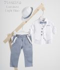 Βαπτιστικό κοστούμι Piccolino Lorenzo σε χρώμα Light blue