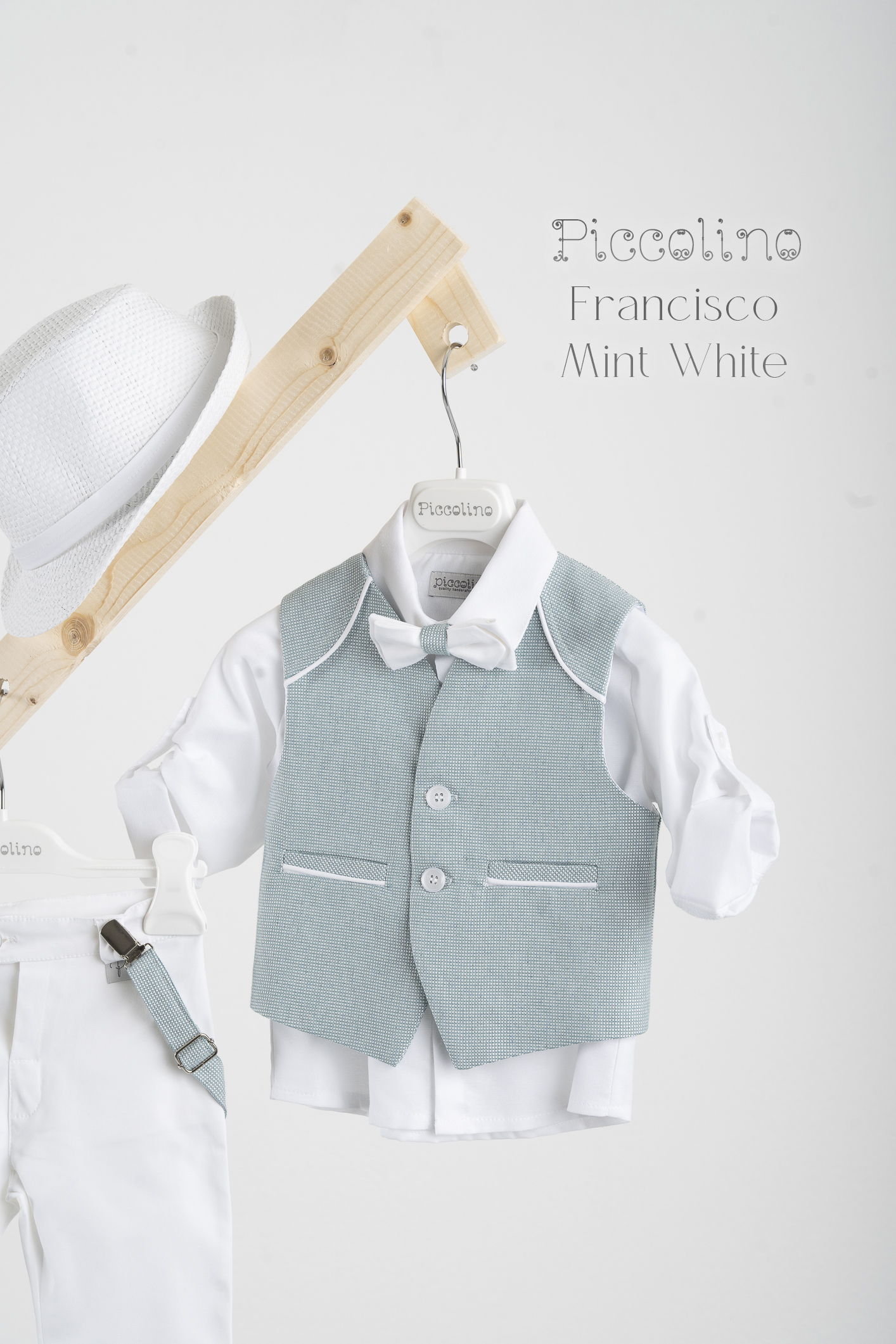PICCOLINO FRANCISCO MINT WHITE