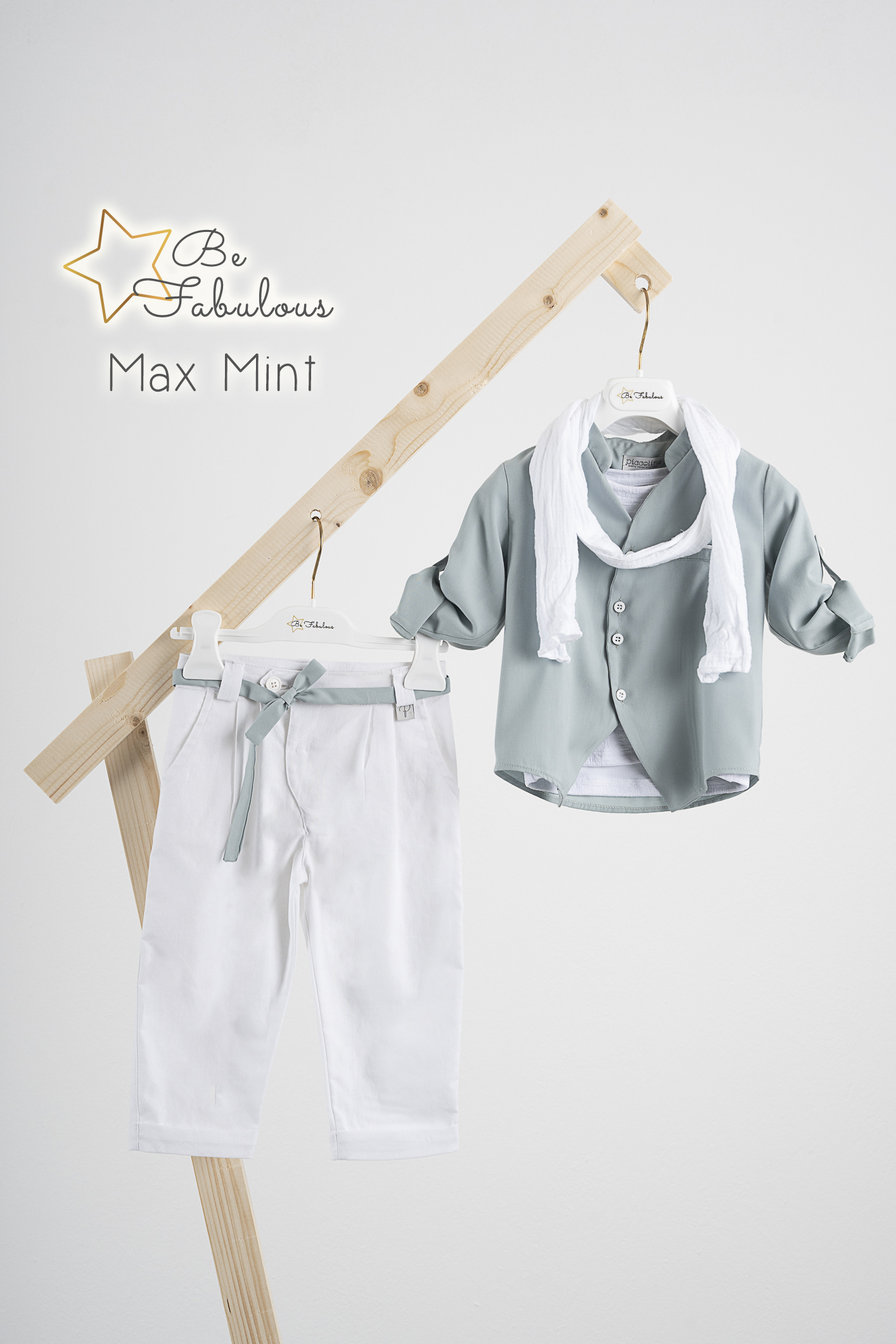 BE FABULOUS MAX MINT Κοστούμι Piccolino Max σε χρώμα Mint