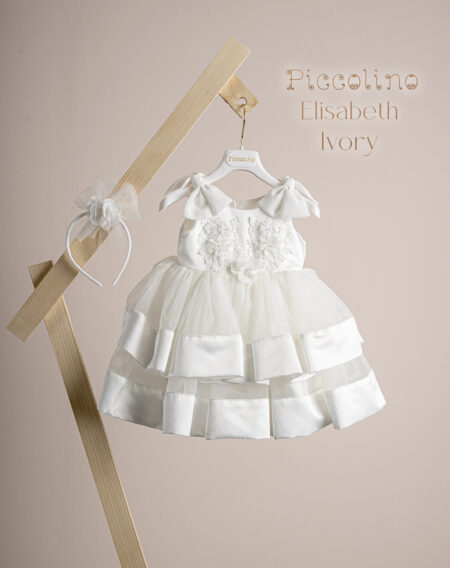 Βαπτιστικό φόρεμα Piccolino Elisabeth Ivory