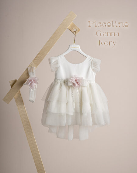 Βαπτιστικό φόρεμα Piccolino Gianna ivory