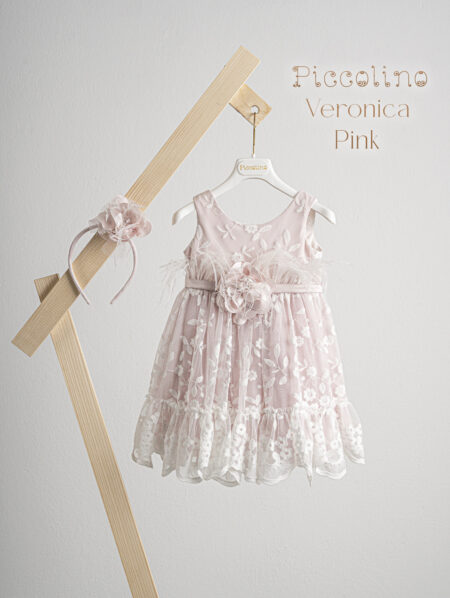 Βαπτιστικό φόρεμα Piccolino Veronica Pink