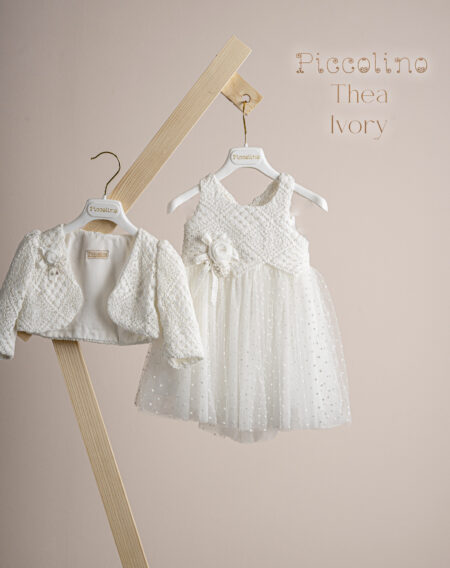 Βαπτιστικό φόρεμα Piccolino Thea Ivory