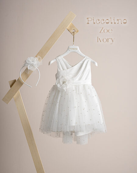 Βαπτιστικό φόρεμα Piccolino Zoe Ivory