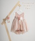 Βαπτιστικό φόρεμα Piccolino Beatrice Puce