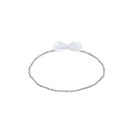 Στέφανα επάργυρα 466 με κρυσταλλάκια