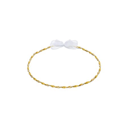 Στέφανα επάργυρα με στριφογυριστή βέργα