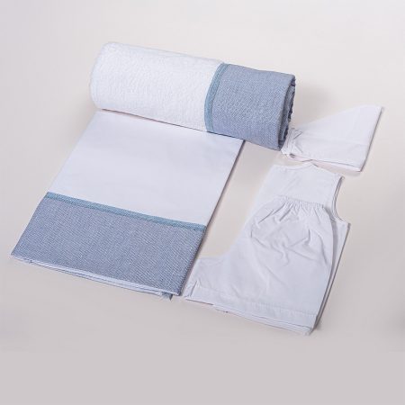 Λαδόπανο σιελ λινό για αγόρι