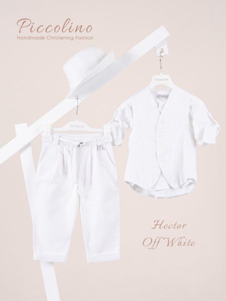 Κοστούμι Piccolino Hector σε χρώμα white