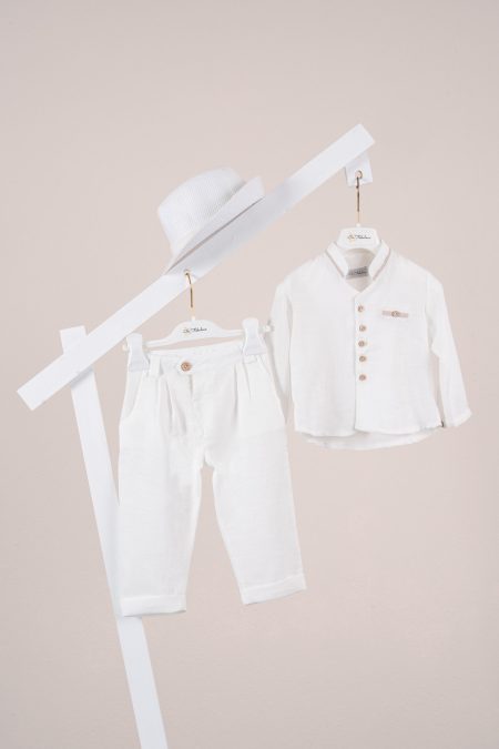 Κοστούμι Piccolino Parker σε χρώμα Off white