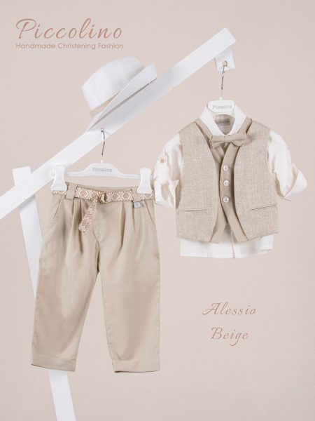 Κοστούμι Piccolino Alessio σε χρώμα Beige