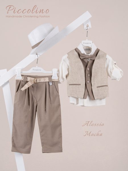 Κοστούμι Piccolino Alessio σε χρώμα Mocha