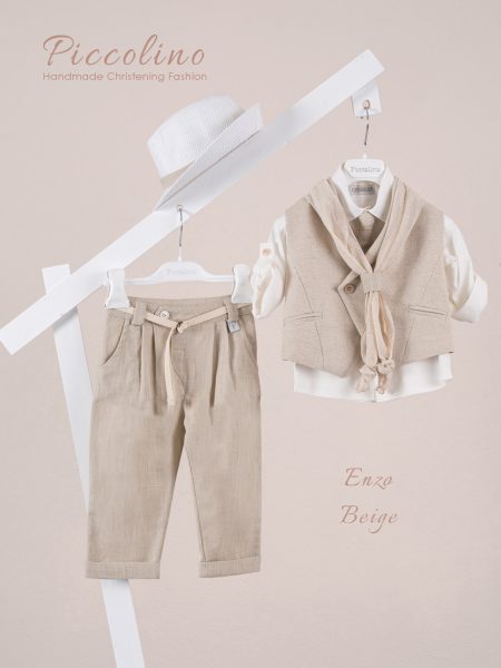 Κοστούμι Piccolino Enzo σε χρώμα Beige