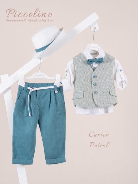 Κοστούμι Piccolino Carter σε χρώμα Petrol