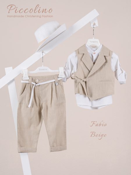 Κοστούμι Piccolino Fabio σε χρώμα Beige