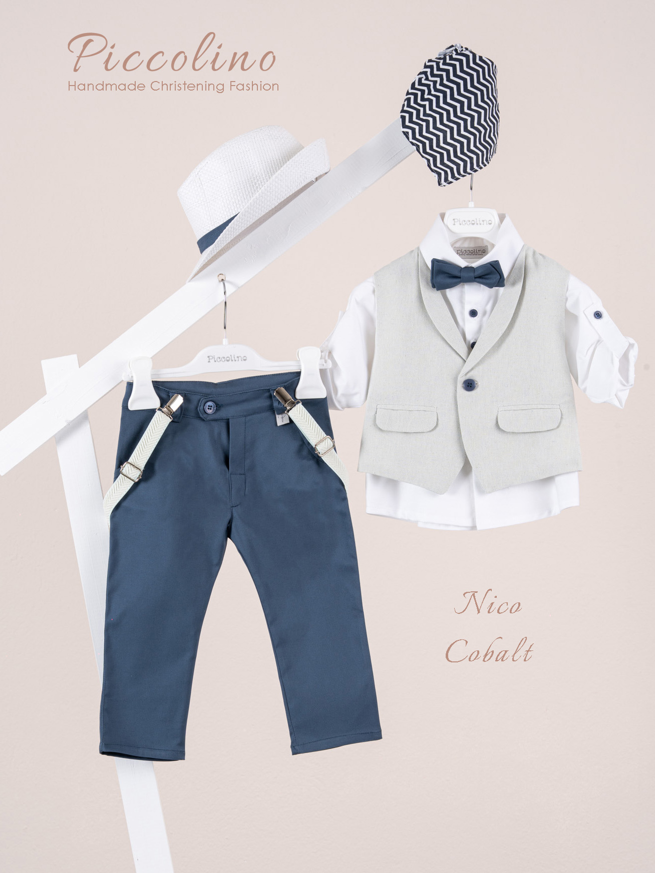 AG26S96-NICO-COBALT-PICCOLINO-2026 Κοστούμι Piccolino Nico σε χρώμα Cobalt