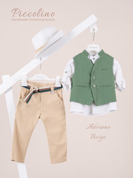 Κοστούμι Piccolino Adriano σε χρώμα Ivory