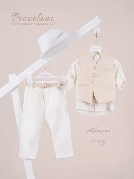 Κοστούμι Piccolino Adriano σε χρώμα Ivory