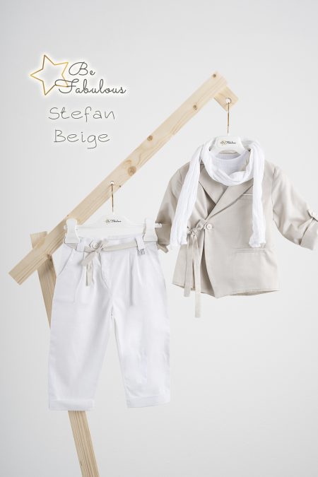 Κοστούμι Piccolino Stefan σε χρώμα Beige