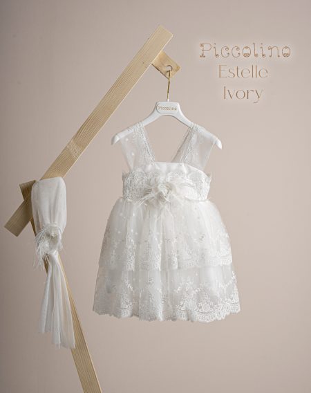 Βαπτιστικό φόρεμα Piccolino Estelle Ivory