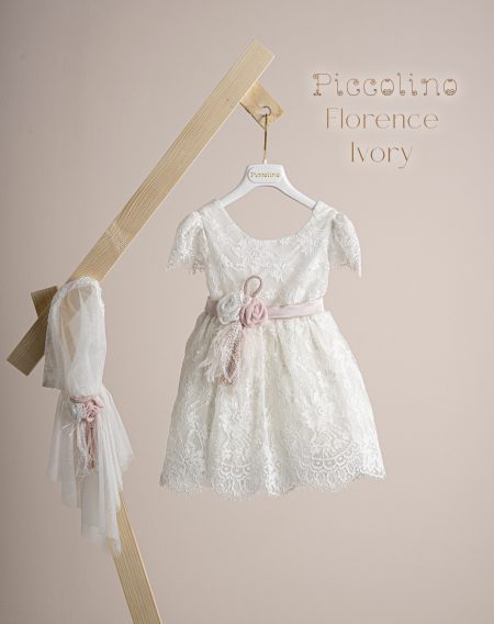Βαπτιστικό φόρεμα Piccolino Florence Ivory