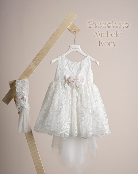 Βαπτιστικό φόρεμα Piccolino Michele Ivory