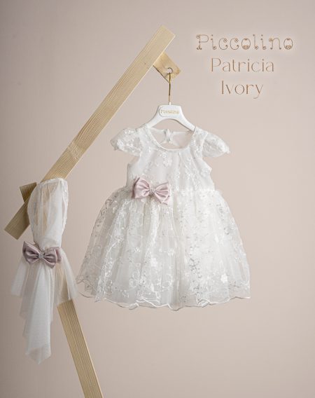 Βαπτιστικό φόρεμα Piccolino Patricia Ivory