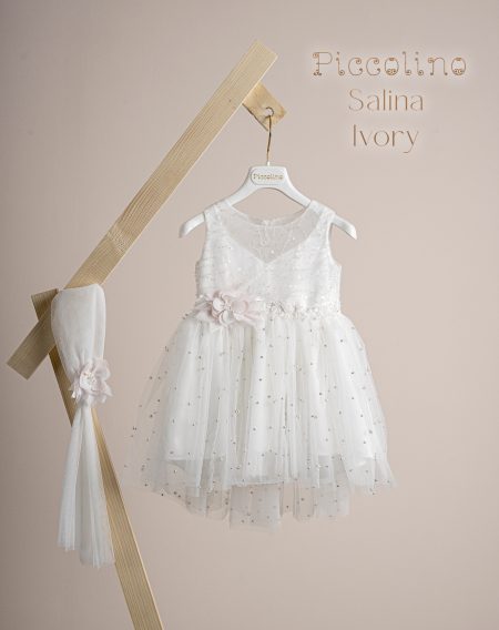 Βαπτιστικό φόρεμα Piccolino Salina Ivory