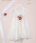 Βαπτιστικό φόρεμα Piccolino Luna Ivory