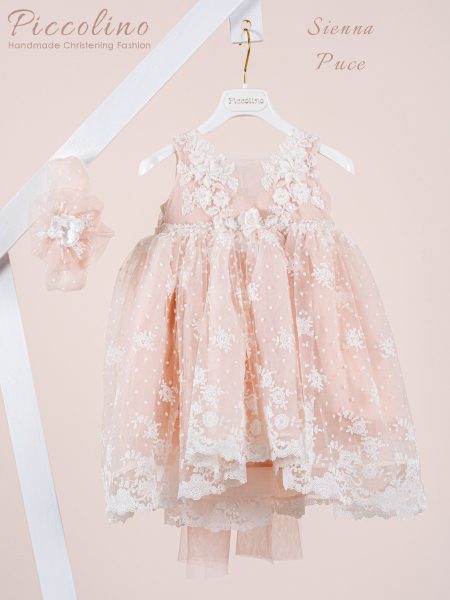 Βαπτιστικό φόρεμα Piccolino Sienna Puce