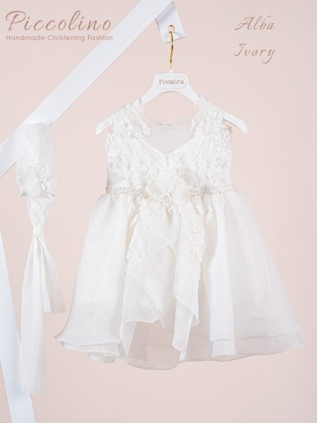 Βαπτιστικό φόρεμα Piccolino Alba Ivory
