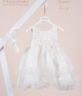 Βαπτιστικό φόρεμα Piccolino Renee Ivory