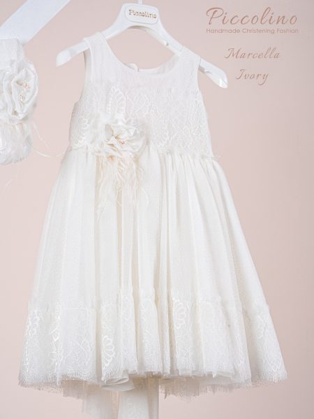 Βαπτιστικό φόρεμα Piccolino Marcella Ivory
