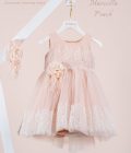 Βαπτιστικό φόρεμα Piccolino Marcella Peach