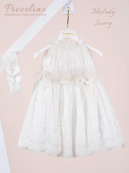 Βαπτιστικό φόρεμα Piccolino Melody Ivory