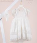 Βαπτιστικό φόρεμα Piccolino Catalina Ivory